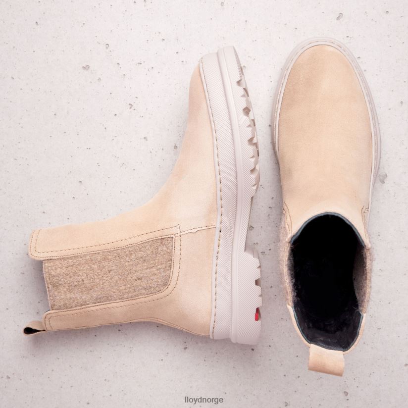 LLOYD slip-on ankelstøvletter kvinner sko beige 4X82ZP924
