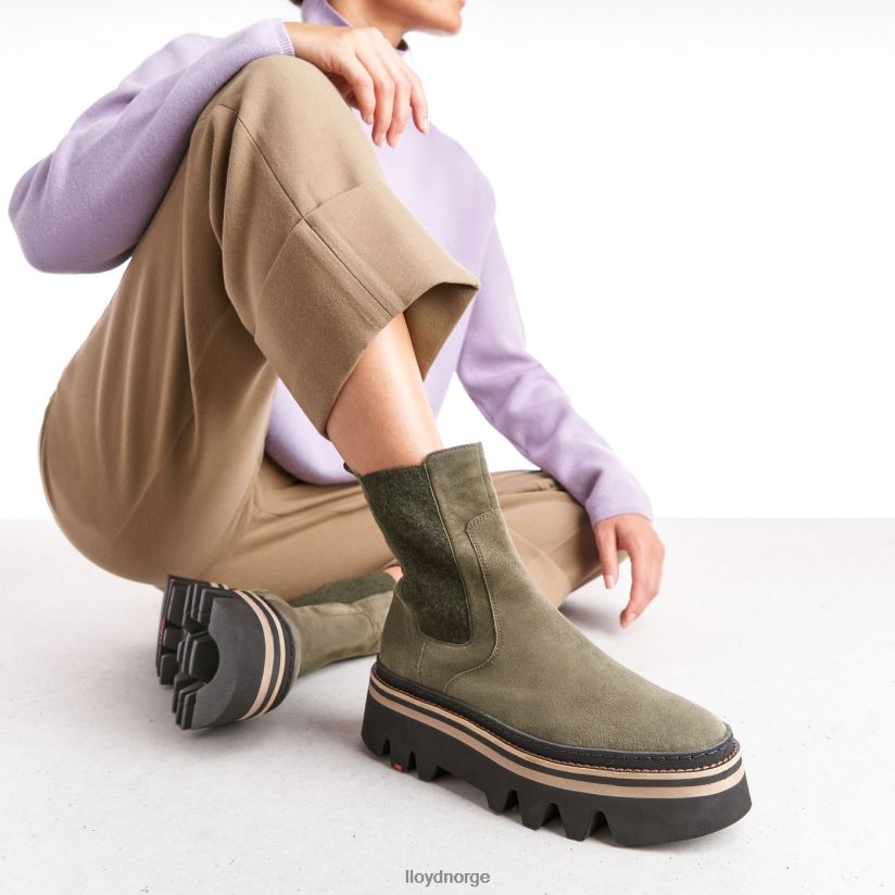 LLOYD slip-on ankelstøvletter kvinner sko grønn 4X82ZP945