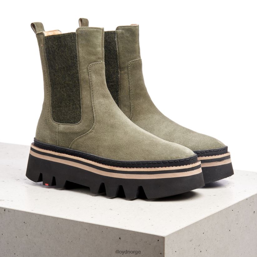 LLOYD slip-on ankelstøvletter kvinner sko grønn 4X82ZP945