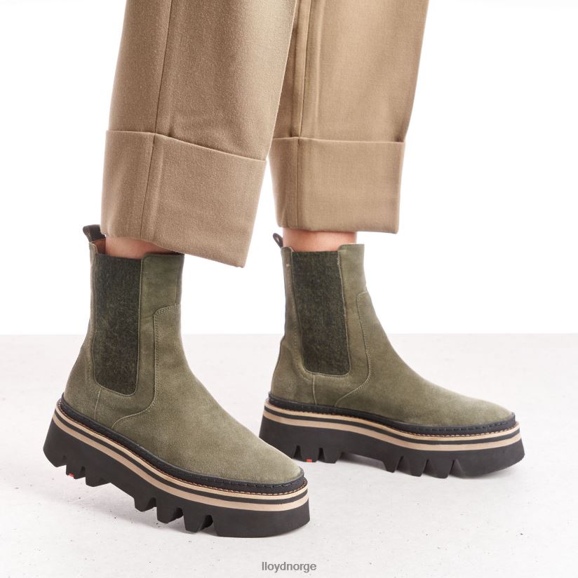 LLOYD slip-on ankelstøvletter kvinner sko grønn 4X82ZP945