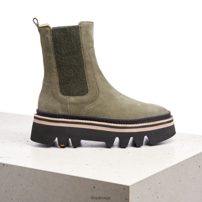 LLOYD slip-on ankelstøvletter kvinner sko grønn 4X82ZP945