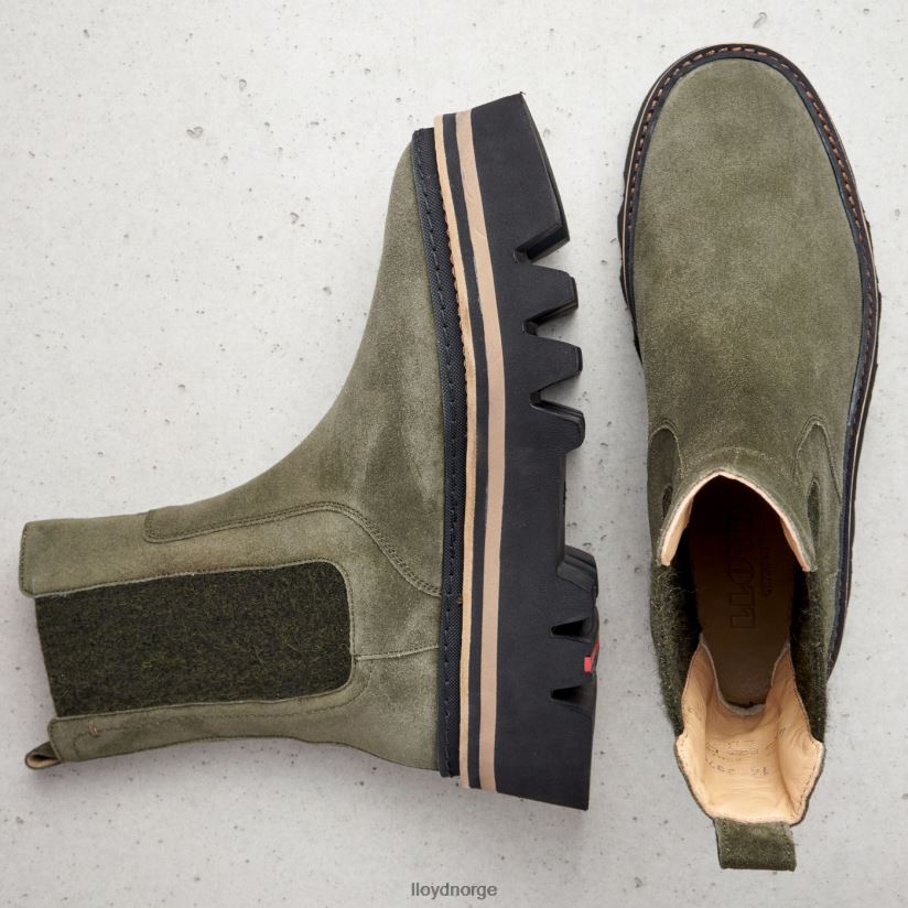 LLOYD slip-on ankelstøvletter kvinner sko grønn 4X82ZP945