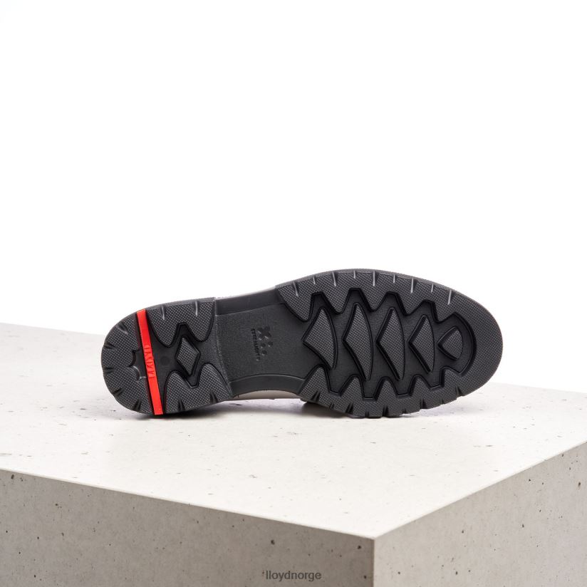 LLOYD slip-on tøffel i glatt skinn kvinner sko hvit 4X82ZP1034