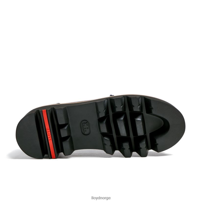 LLOYD slip-on tøffel i glatt skinn kvinner sko svart 4X82ZP1018