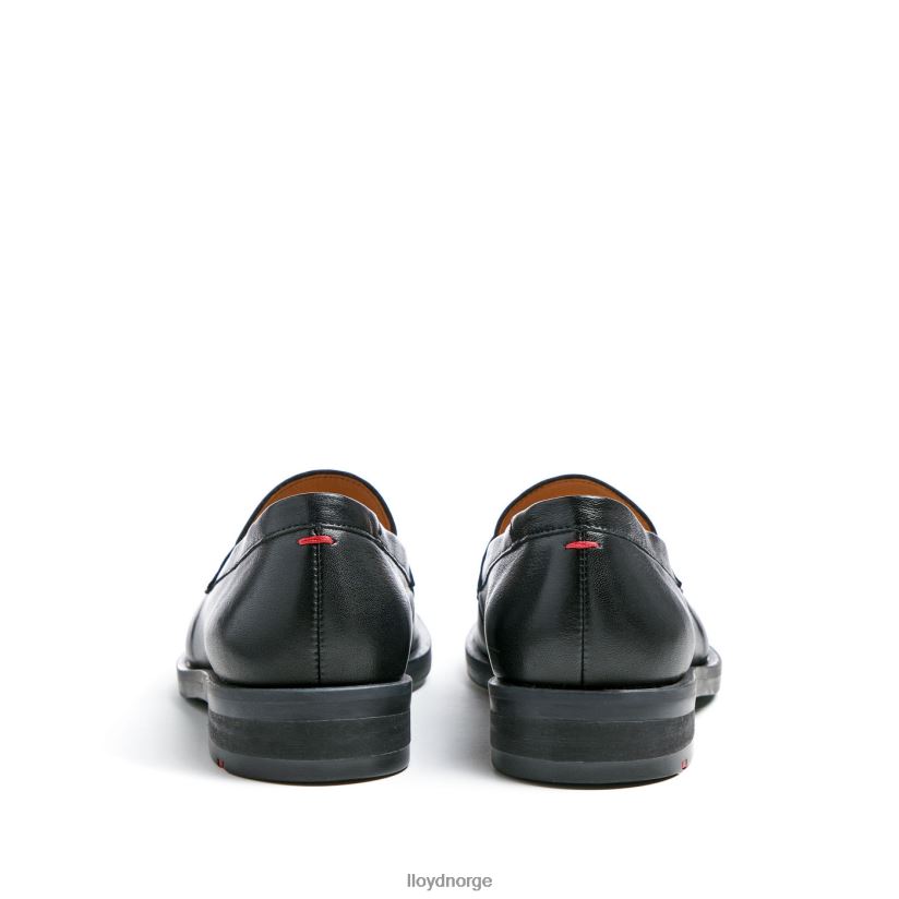 LLOYD slip-on tøffel i glatt skinn kvinner sko svart 4X82ZP1025