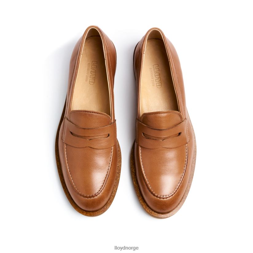 LLOYD slip-on tøffel i grovt skinn kvinner sko brun 4X82ZP1026