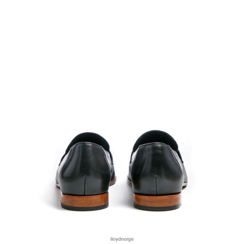 LLOYD slip-on tøffel i grovt skinn kvinner sko svart 4X82ZP1005