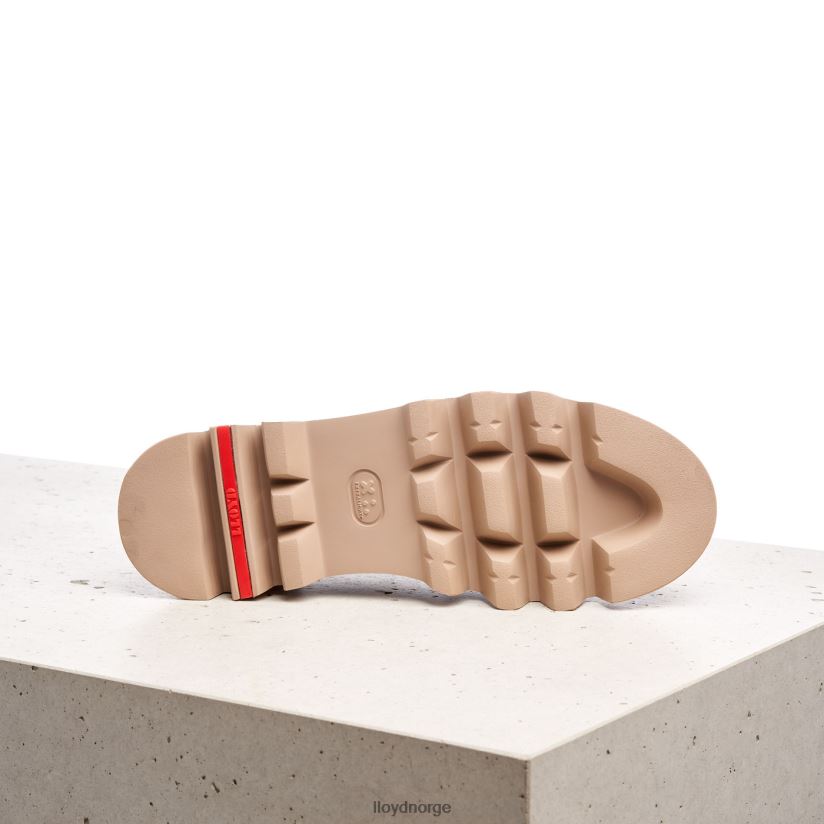 LLOYD slip-on tøffel i skinn kvinner sko brun 4X82ZP1055