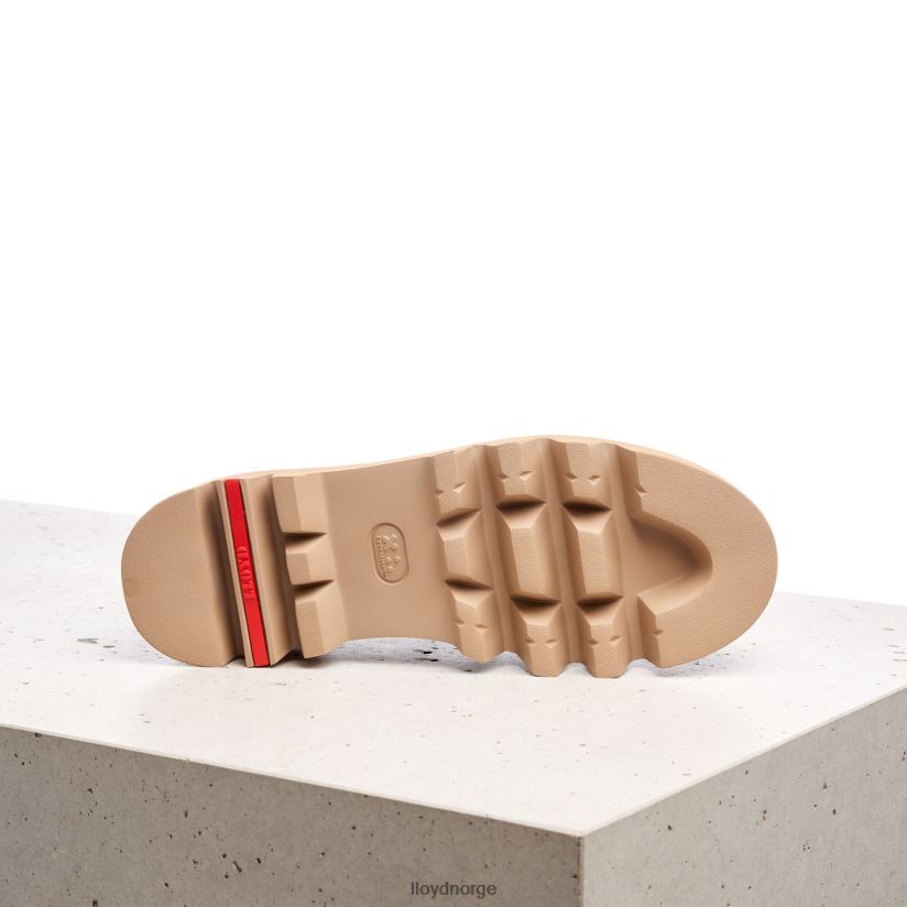 LLOYD slip-on tøffel i skinn kvinner sko rød 4X82ZP1073