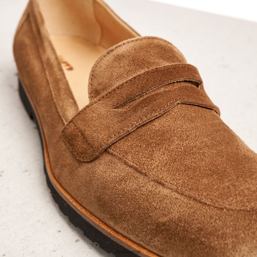 LLOYD slip på skinntøffel kvinner sko brun 4X82ZP1148