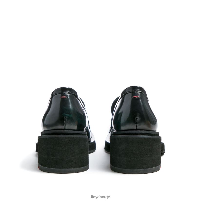 LLOYD slip på skinntøffel kvinner sko grønn 4X82ZP1114