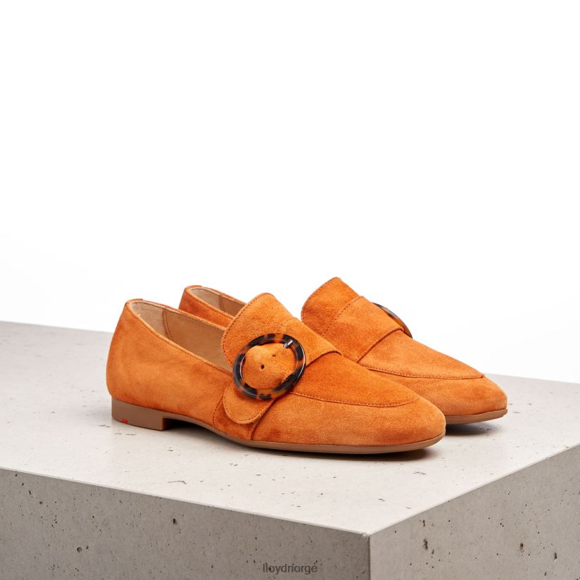 LLOYD slip på skinntøffel kvinner sko rød 4X82ZP1140