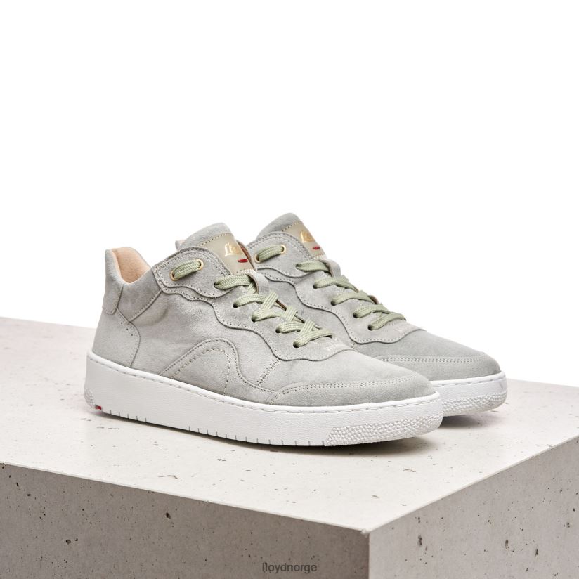 LLOYD sneakers i semsket skinn kvinner sko grønn 4X82ZP841
