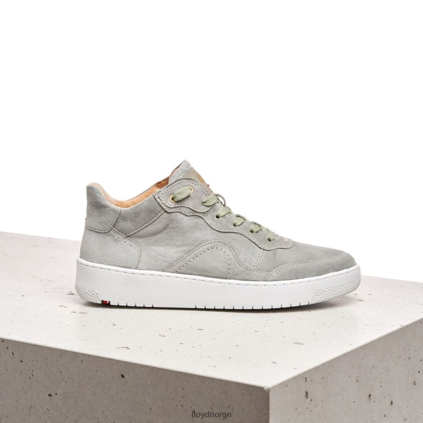 LLOYD sneakers i semsket skinn kvinner sko grønn 4X82ZP841
