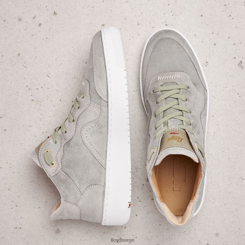 LLOYD sneakers i semsket skinn kvinner sko grønn 4X82ZP841