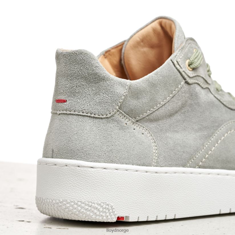LLOYD sneakers i semsket skinn kvinner sko grønn 4X82ZP841
