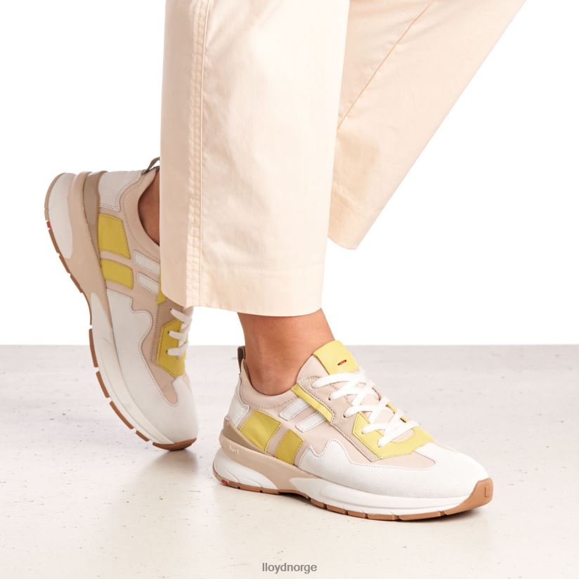 LLOYD sneakers i semsket skinn kvinner sko kombinert 4X82ZP1350
