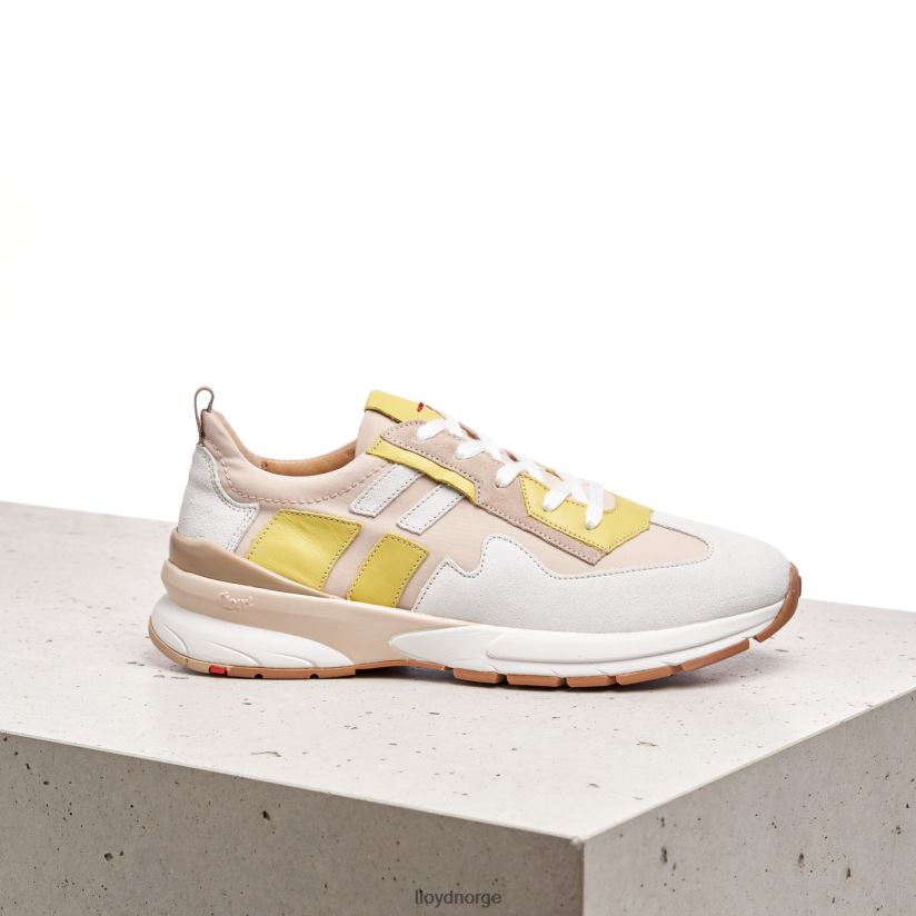 LLOYD sneakers i semsket skinn kvinner sko kombinert 4X82ZP1350