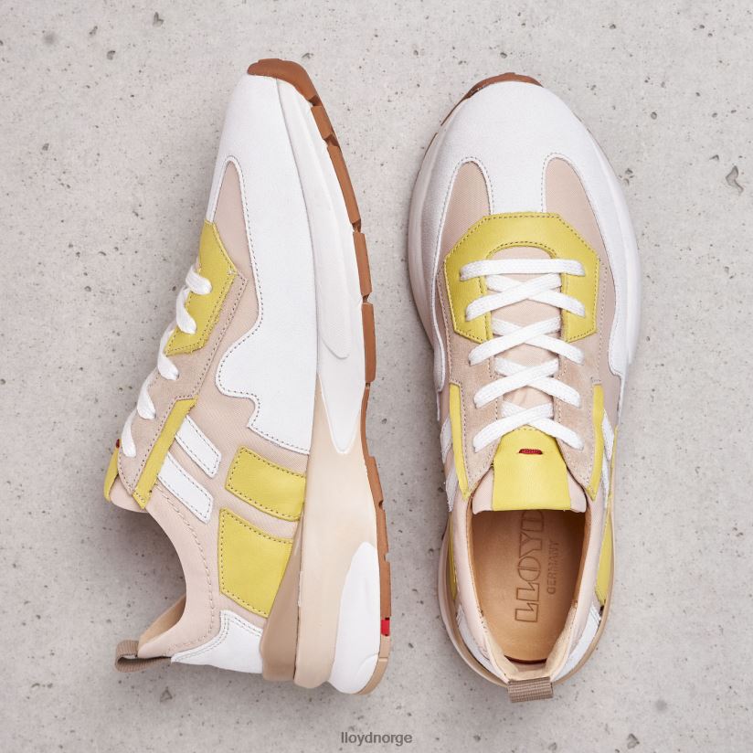 LLOYD sneakers i semsket skinn kvinner sko kombinert 4X82ZP1350