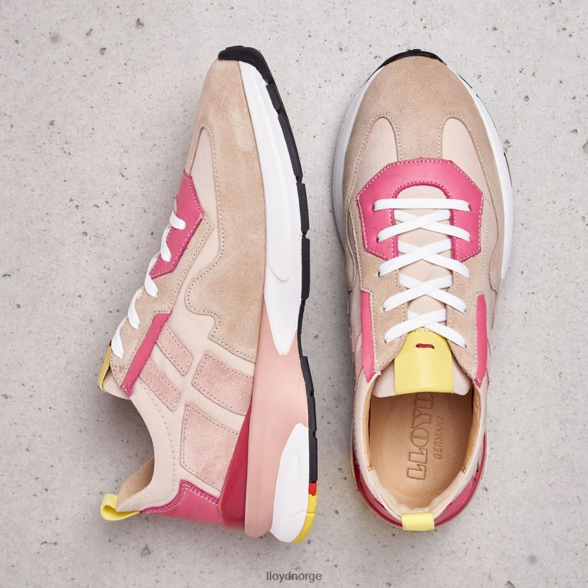 LLOYD sneakers i semsket skinn kvinner sko kombinert 4X82ZP810