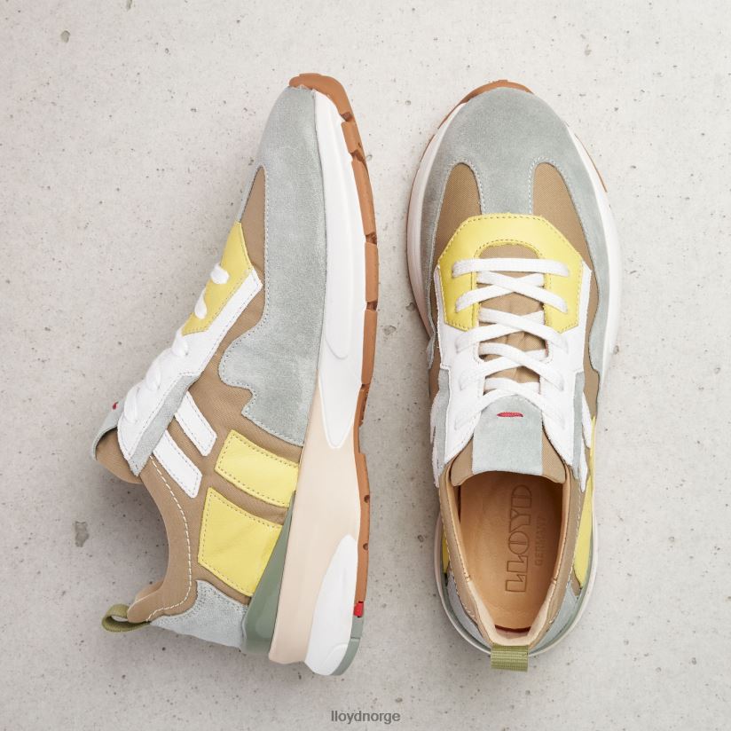 LLOYD sneakers i semsket skinn kvinner sko kombinert 4X82ZP818