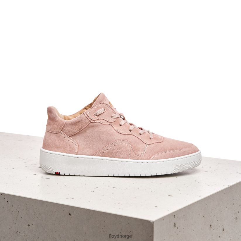 LLOYD sneakers i semsket skinn kvinner sko rosa 4X82ZP812