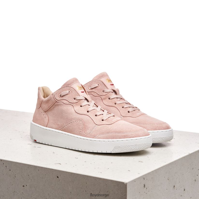 LLOYD sneakers i semsket skinn kvinner sko rosa 4X82ZP812