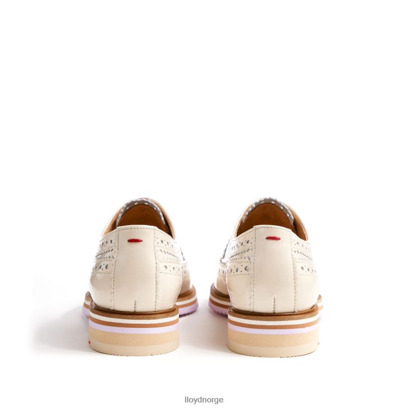 LLOYD snøre halve sko kvinner sko beige 4X82ZP1080