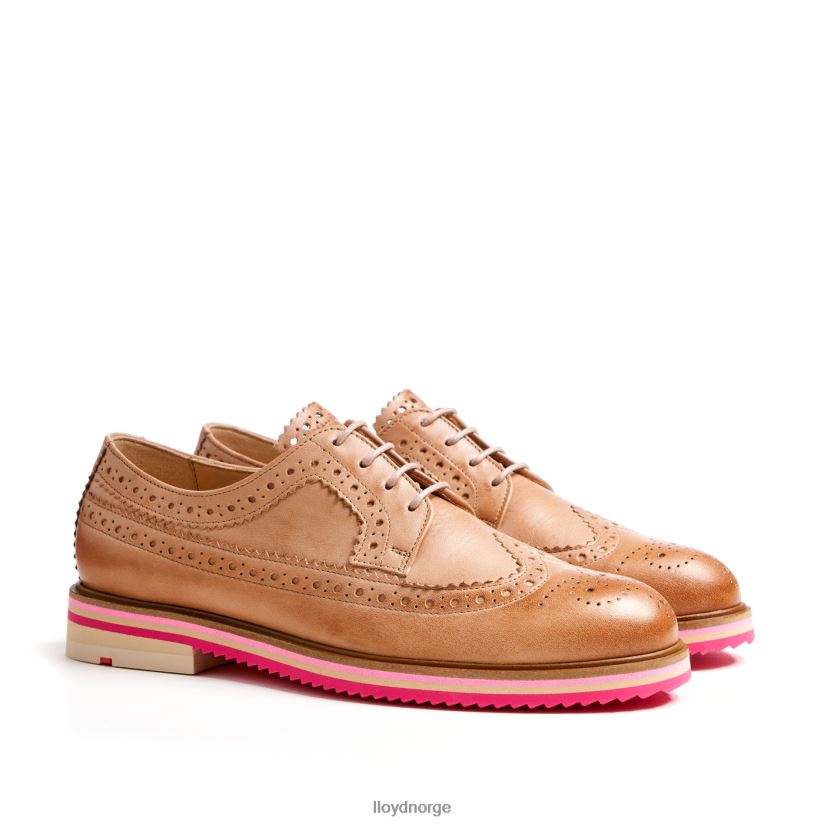 LLOYD snøre halve sko kvinner sko brun 4X82ZP1063