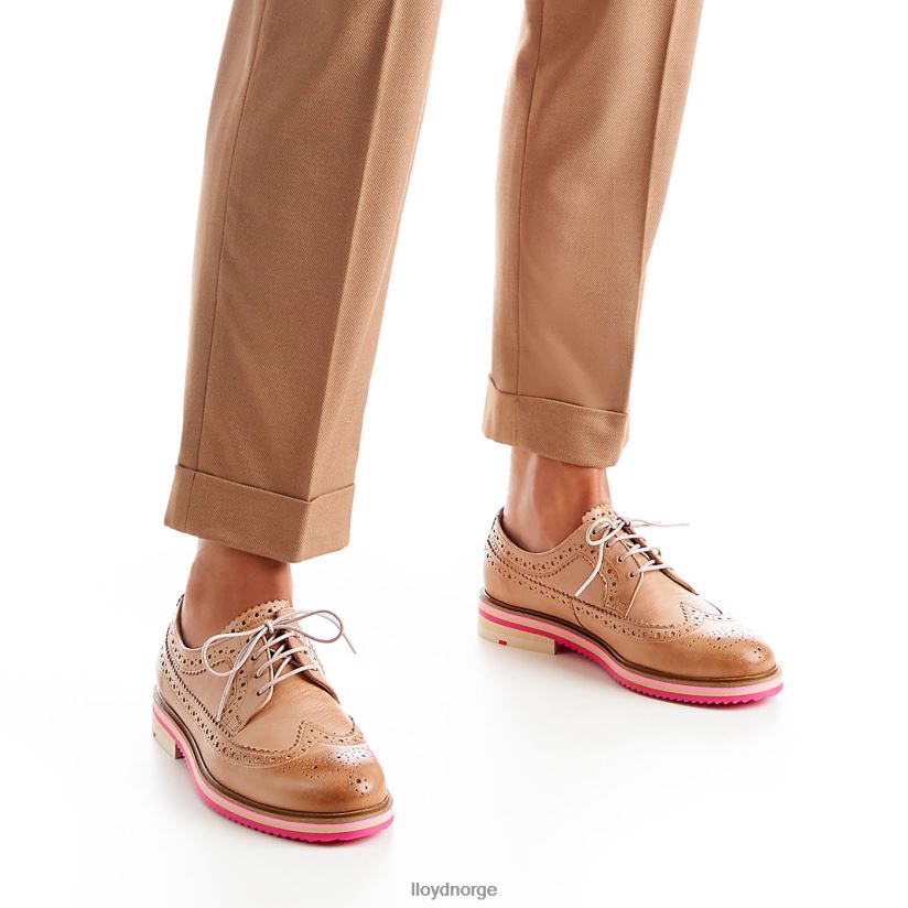 LLOYD snøre halve sko kvinner sko brun 4X82ZP1063