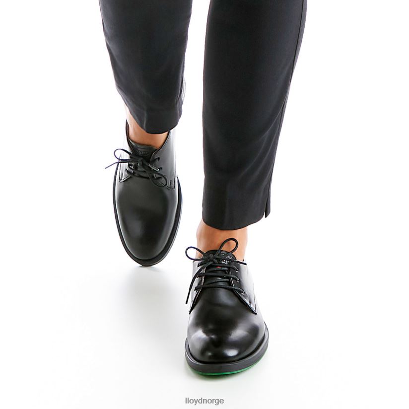 LLOYD snøre halve sko kvinner sko svart 4X82ZP1051