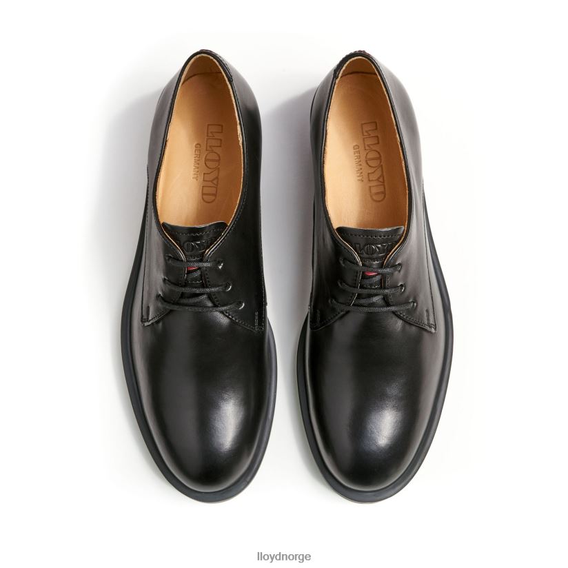 LLOYD snøre halve sko kvinner sko svart 4X82ZP1051