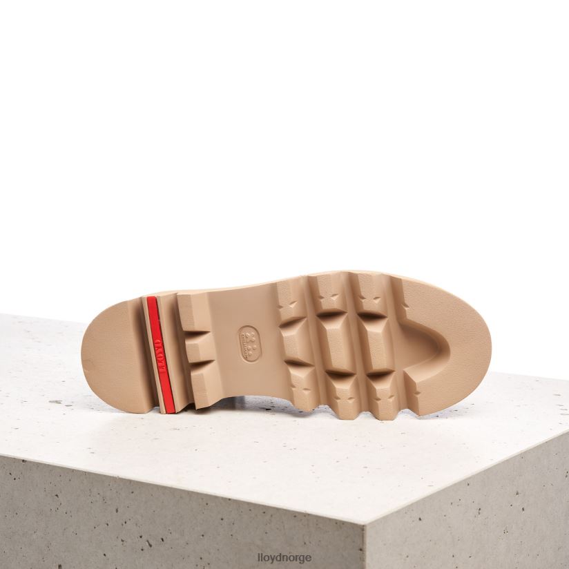 LLOYD snøre tøffel kvinner sko beige 4X82ZP1060