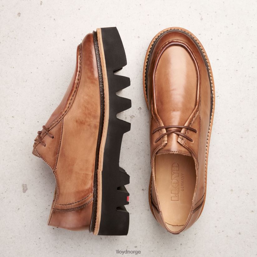 LLOYD snøre tøffel kvinner sko brun 4X82ZP1358