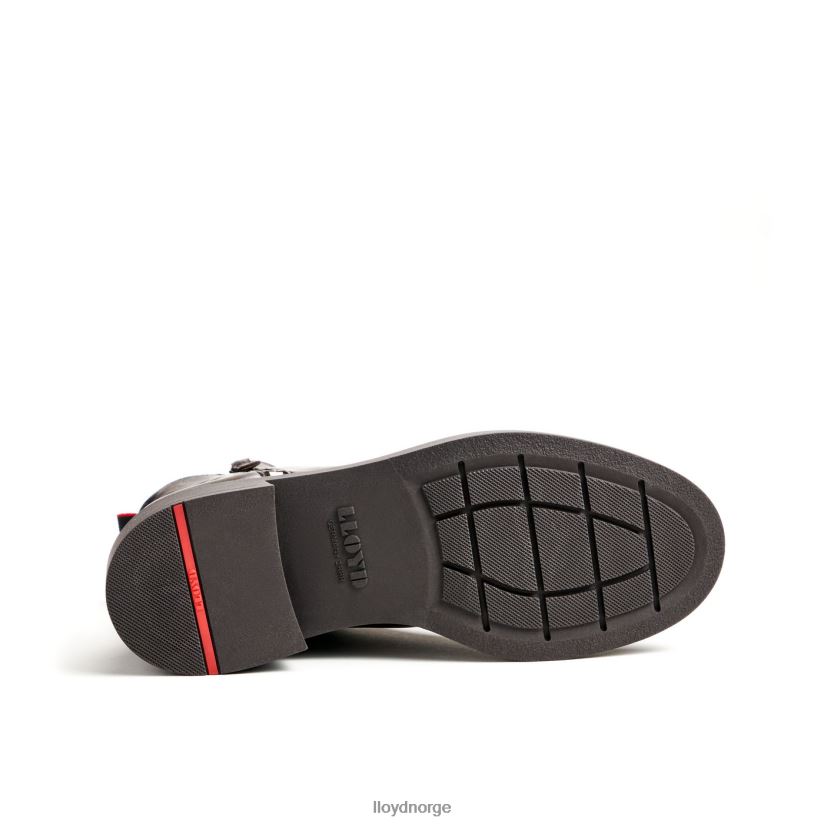 LLOYD sporty ankelstøvel i glatt skinn kvinner sko brun 4X82ZP896