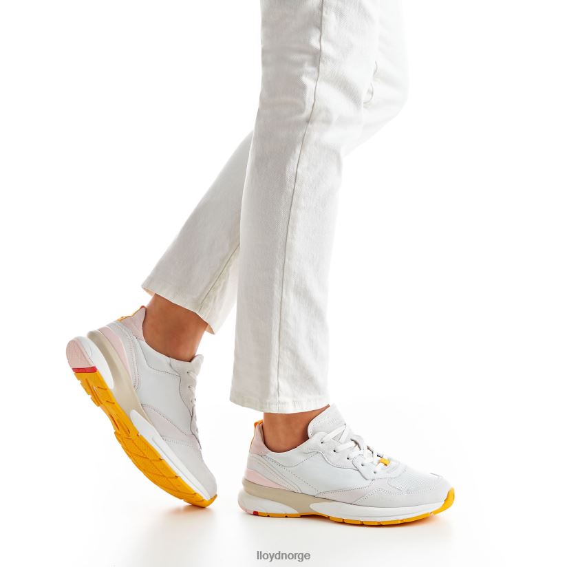 LLOYD sporty sneaker kvinner sko hvit 4X82ZP837