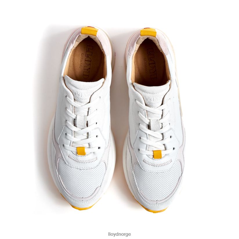 LLOYD sporty sneaker kvinner sko hvit 4X82ZP837