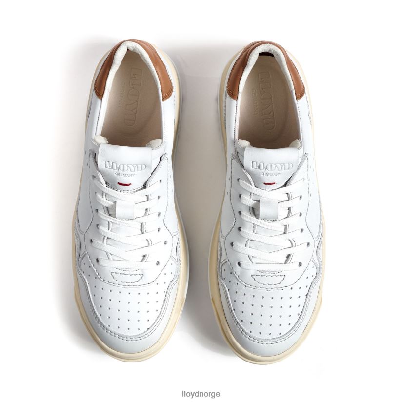 LLOYD sporty sneaker kvinner sko hvit 4X82ZP865