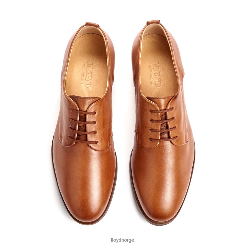 LLOYD spoty halvsko med snøre kvinner sko brun 4X82ZP1030