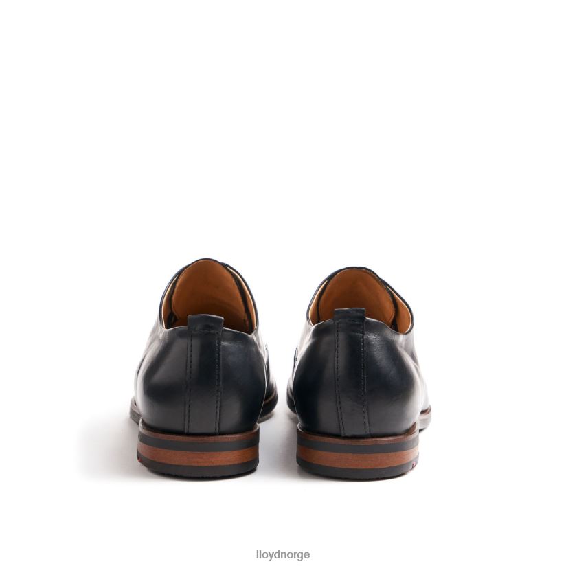 LLOYD spoty halvsko med snøre kvinner sko svart 4X82ZP1006