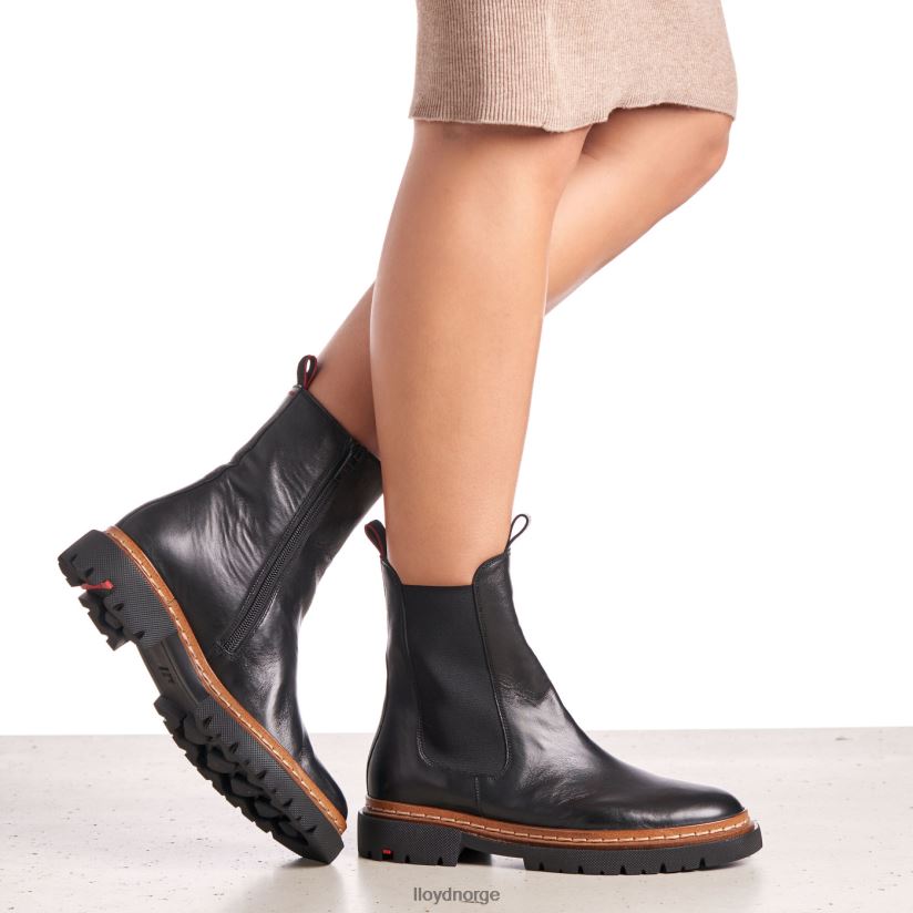 LLOYD stiefelette kvinner sko svart 4X82ZP939