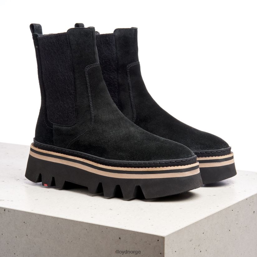 LLOYD stiefelette kvinner sko svart 4X82ZP952