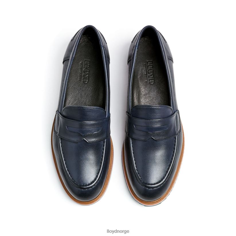 LLOYD ta på halve sko kvinner sko blå 4X82ZP1032