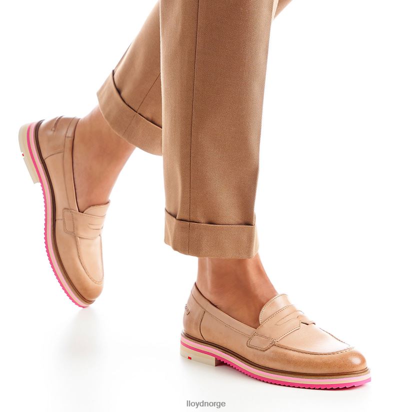 LLOYD ta på halve sko kvinner sko brun 4X82ZP1061