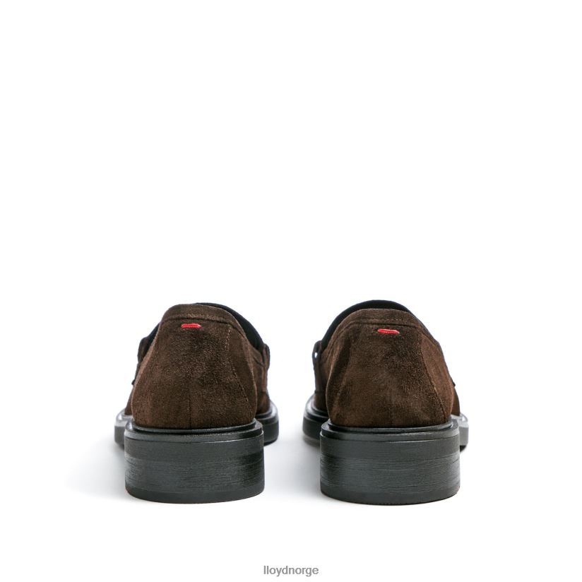 LLOYD tøffel i skinn kvinner sko brun 4X82ZP1110