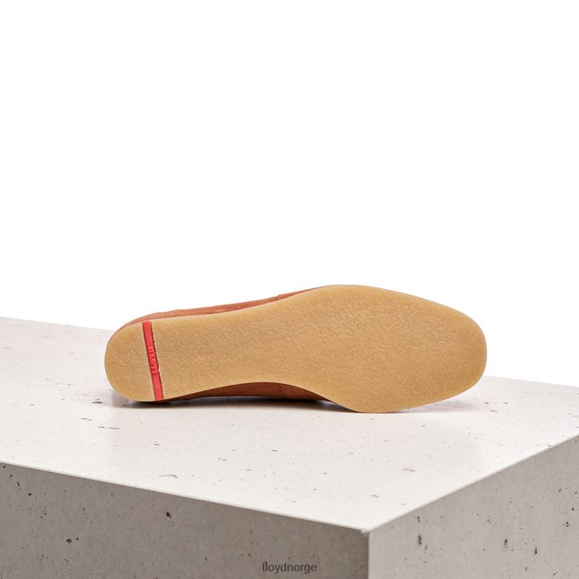 LLOYD tøffel i skinn kvinner sko brun 4X82ZP1123