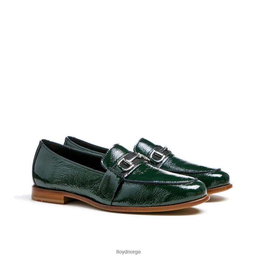 LLOYD tøffel i skinn kvinner sko grønn 4X82ZP1112