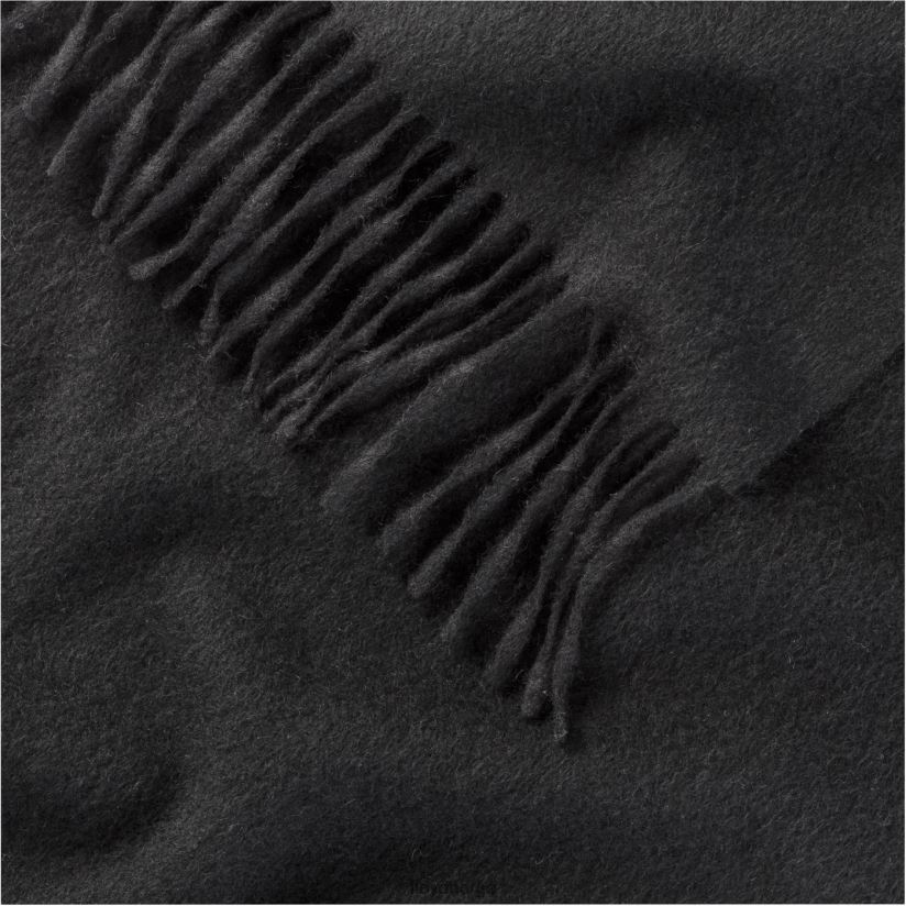 LLOYD ull/cashmir skjerf kvinner tilbehør svart 4X82ZP1308