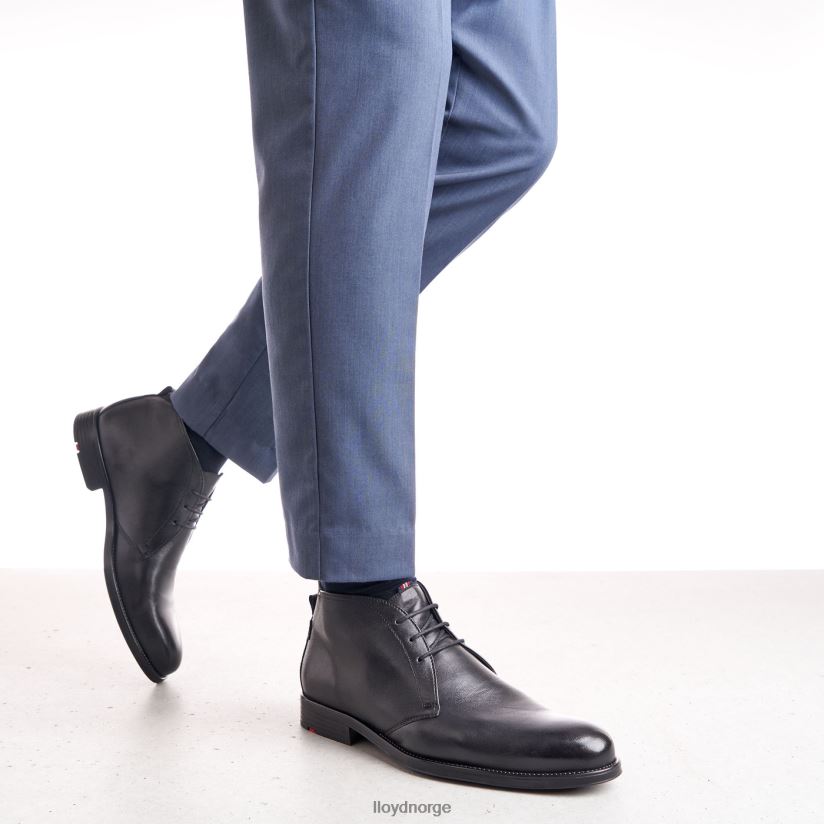 LLOYD vinge menn sko svart 4X82ZP150