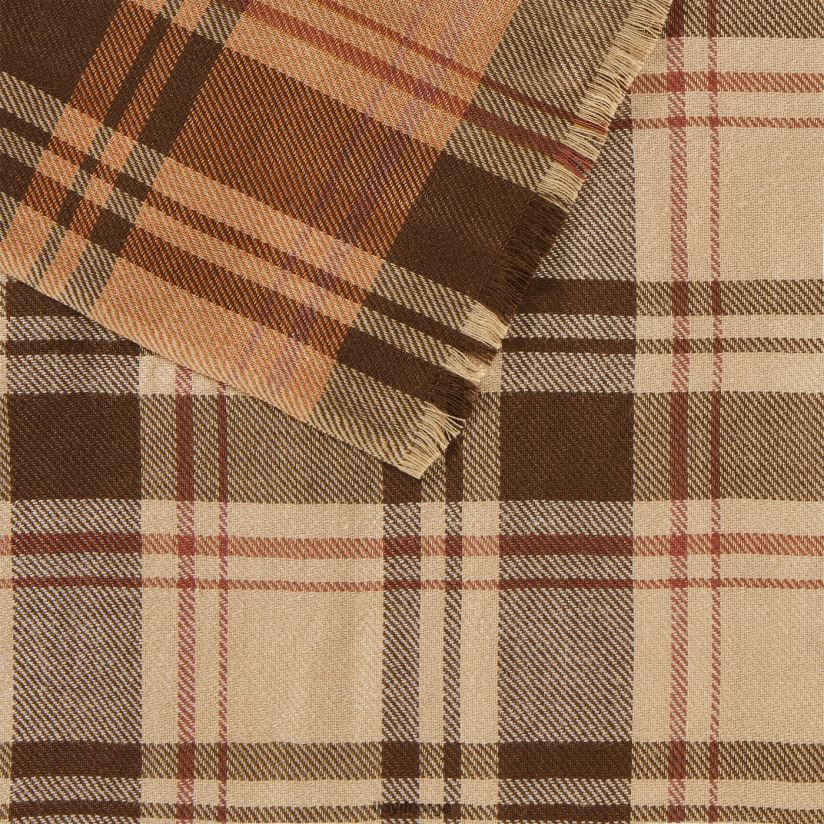 LLOYD viskoseskala menn tilbehør brun 4X82ZP692